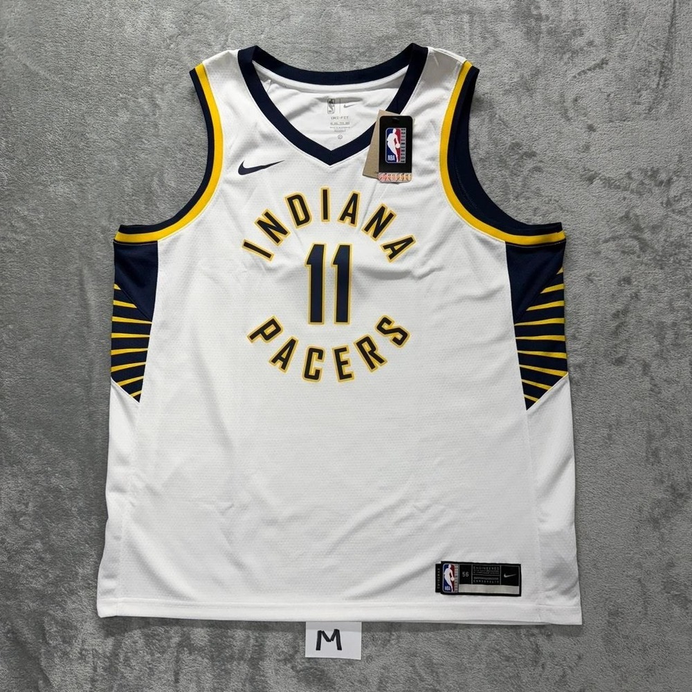 Nike Indiana Pacers Domantas Sabonis  #11 white jersey size XXL  #NBA New